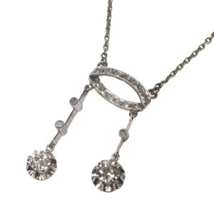 Diamond Neglige Pendant from Plaza Jewellery - image 2