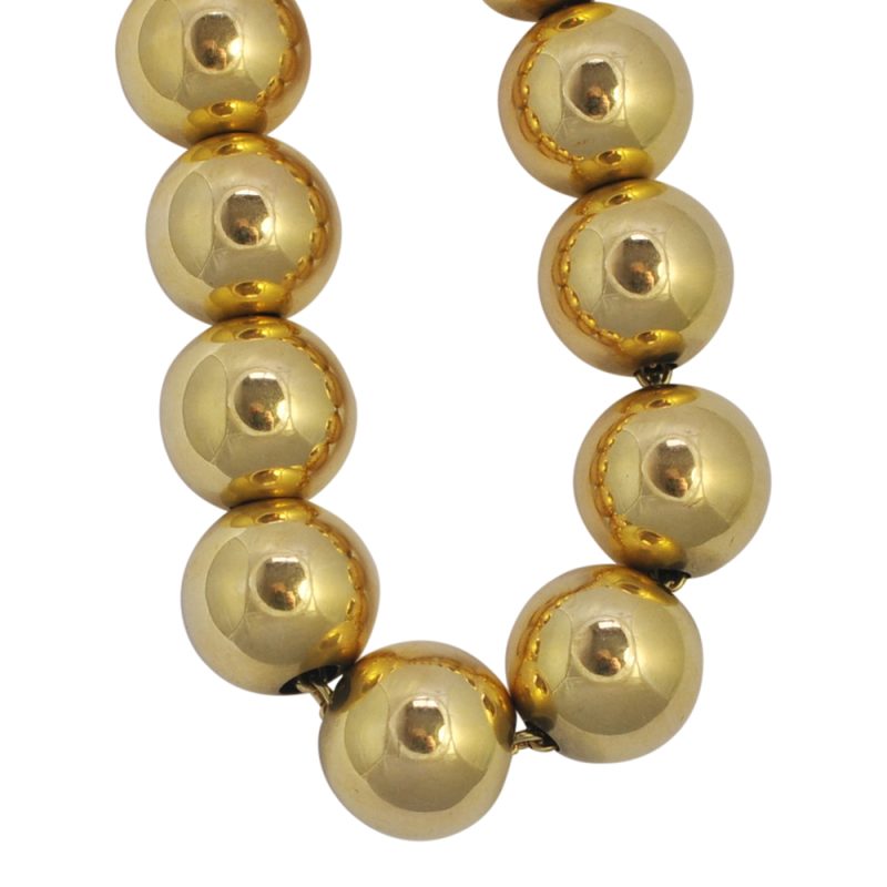 18ct Gold Balls Necklace