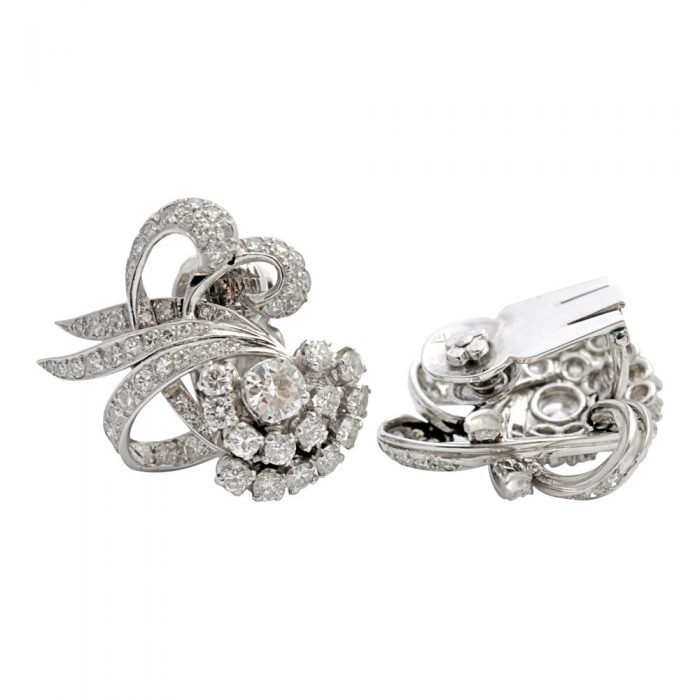 G140 DIAMOND CLIP EARRINGS1