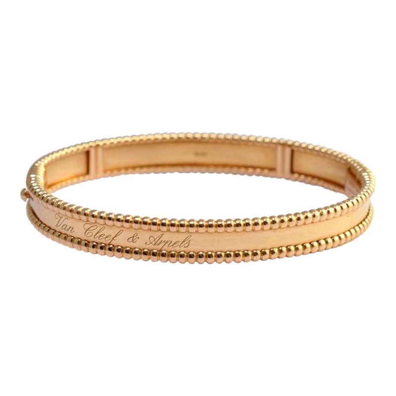 Van Cleef & Arpels Perlée 18ct Gold Bracelet