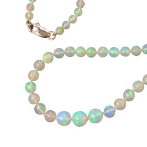 Graduated Opal Necklace