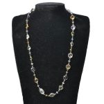 Multi Gemstone & Silver Necklace