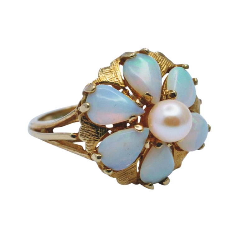 H066 8 OPAL PEARL RING2