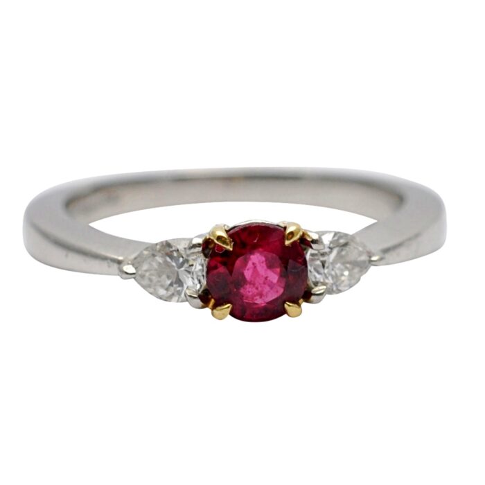 J6308 TIFFANY RUBY DIAMOND RING1