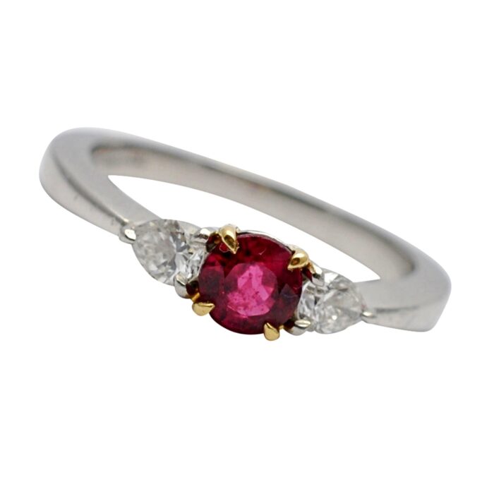 J6308 TIFFANY RUBY DIAMOND RING3