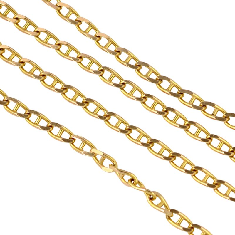 H066 84 9ct GOLD NECKLACE3