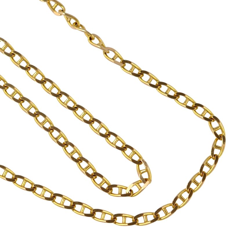 H066 84 9ct GOLD NECKLACE8