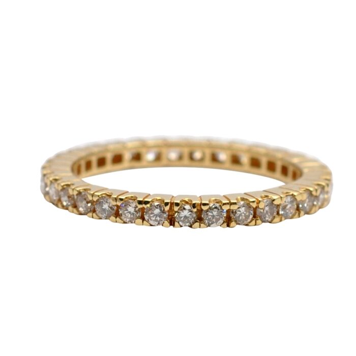 Diamond 18 Carat Gold Eternity Ring