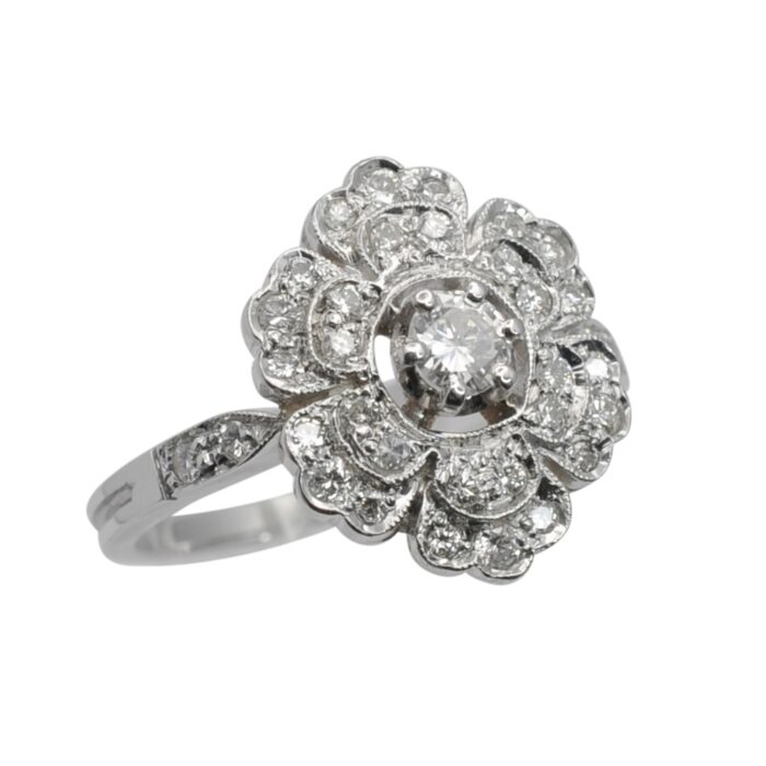 V1270 DIAMOND FLOWER RING6