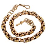Antique Victorian 9ct Rose Gold Necklace
