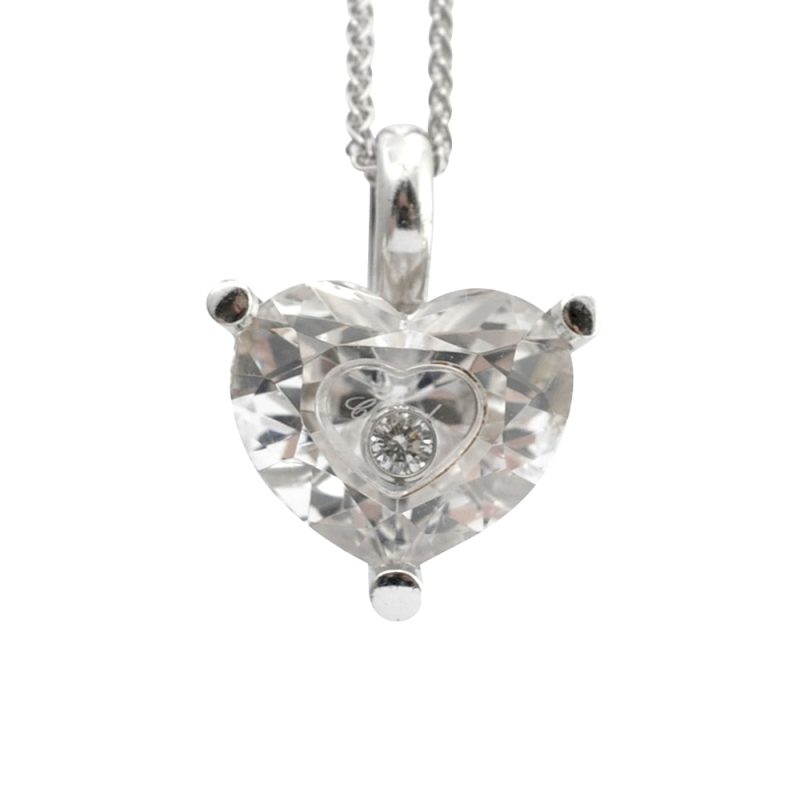 Chopard Happy Diamonds Rock Crystal Heart Pendant