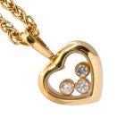 Chopard Happy Diamonds 18ct Gold Pendant