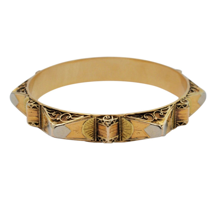 Art Deco 18ct Gold Bracelet