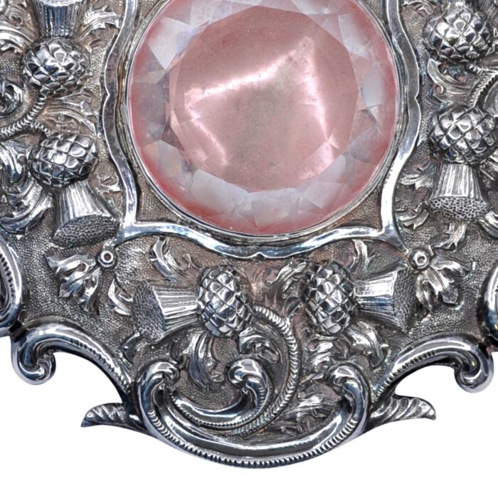 Antique Scottish Silver Kilt Brooch