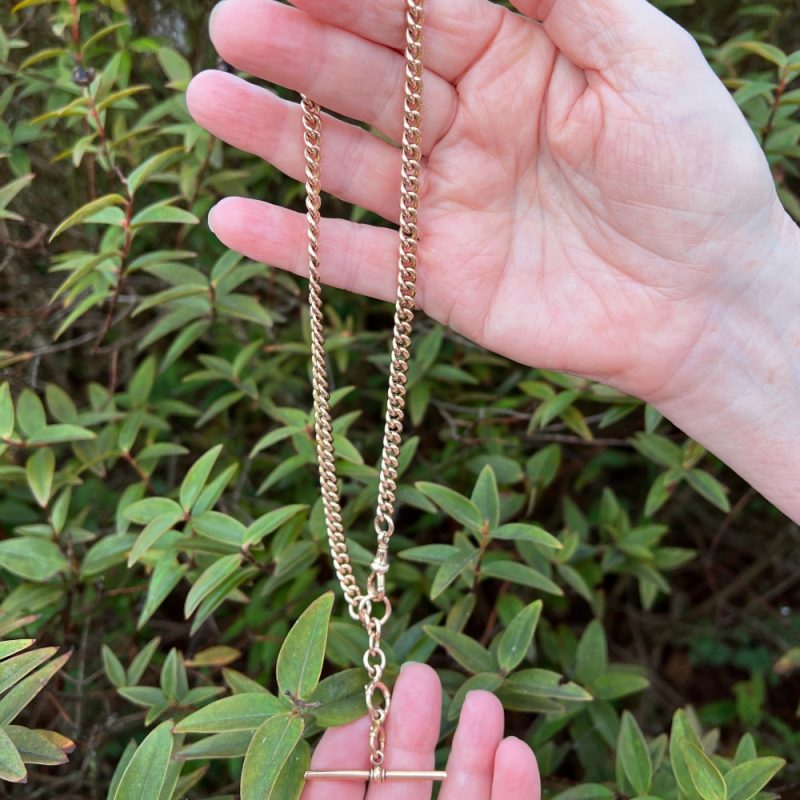 Antique Victorian Rose Gold Necklace