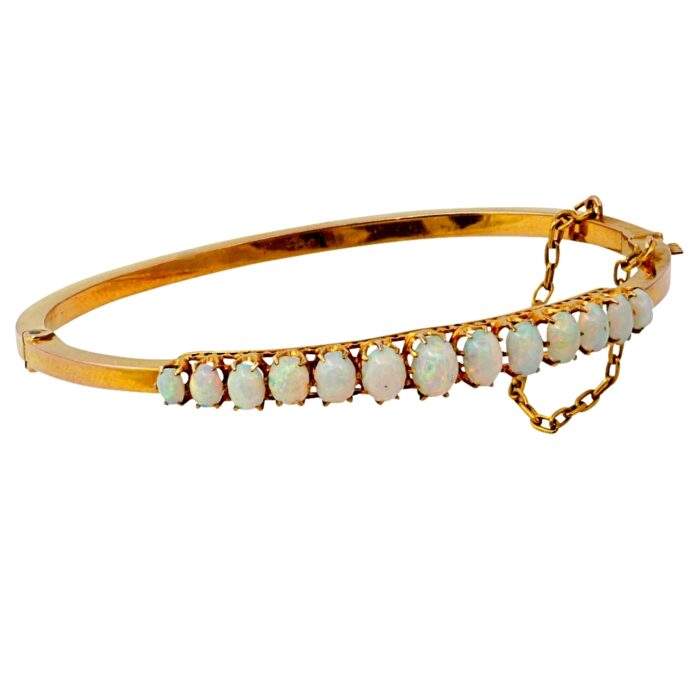 Antique Edwardian Opal Gold Bracelet