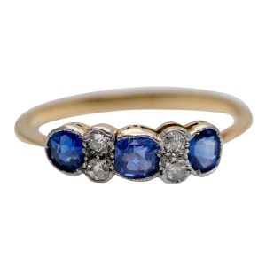 Antique Sapphire Engagement Ring