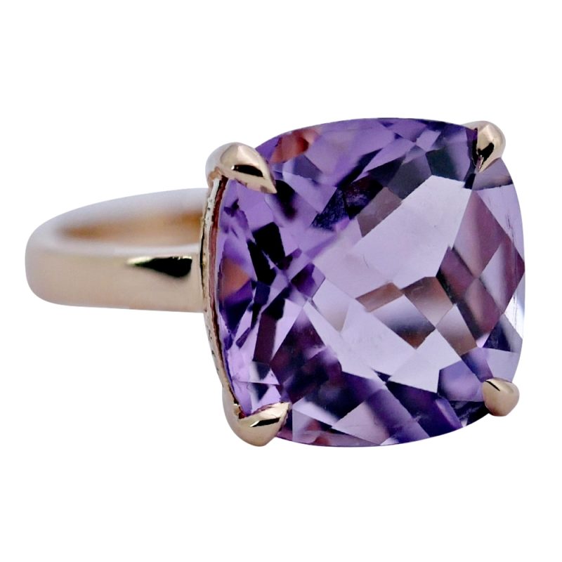 Tiffany Sparklers Amethyst Gold Ring