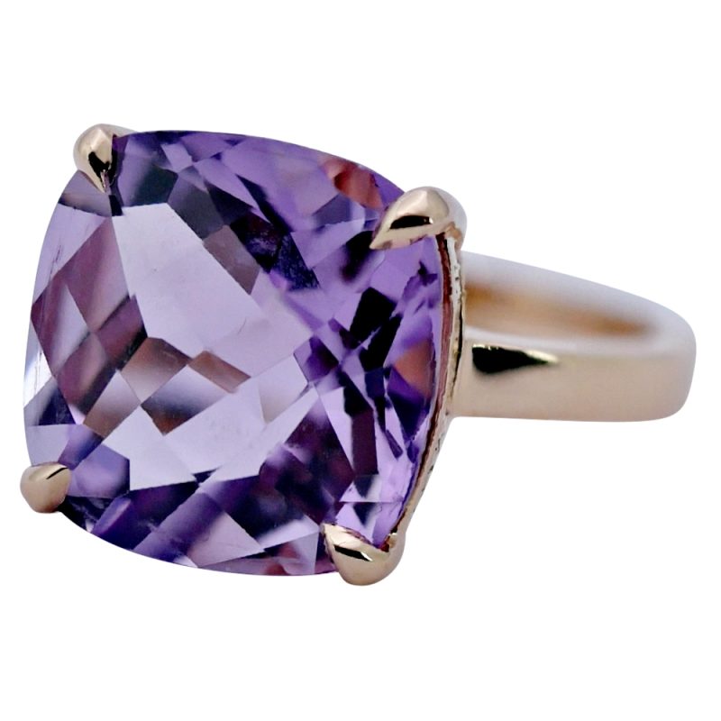 Tiffany Sparklers Amethyst Gold Ring