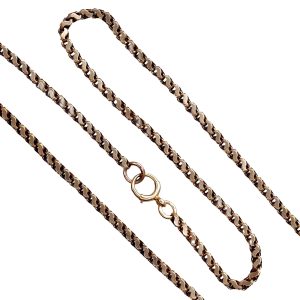 Long Victorian 15ct Gold Guard Chain