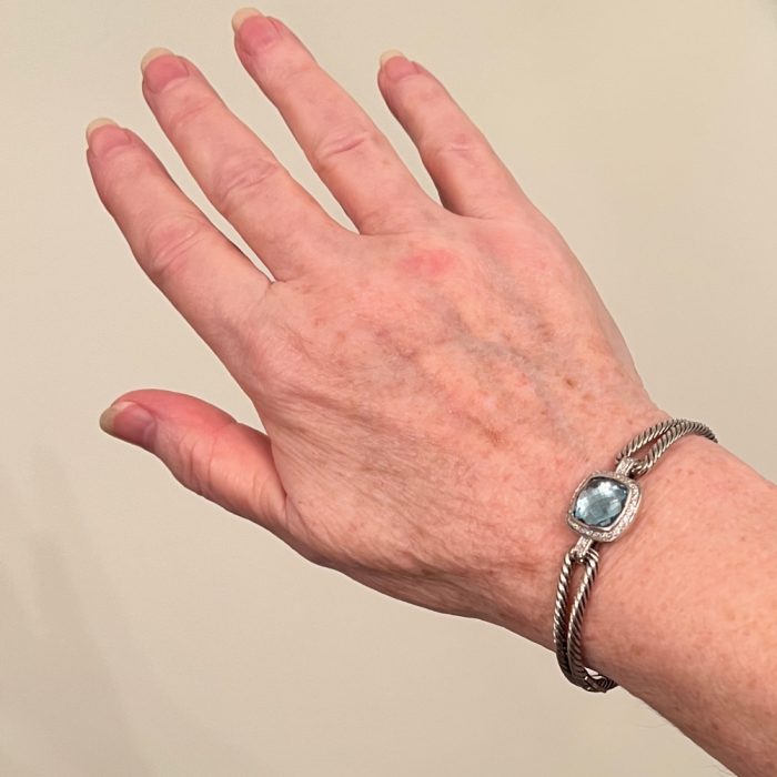 David Yurman Albion Blue Topaz Bracelet
