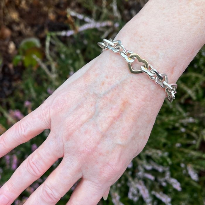 Tiffany & Co Silver Hearts Bracelet