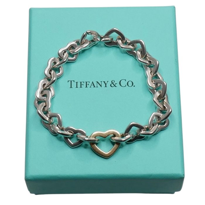 Tiffany & Co Silver Hearts Bracelet