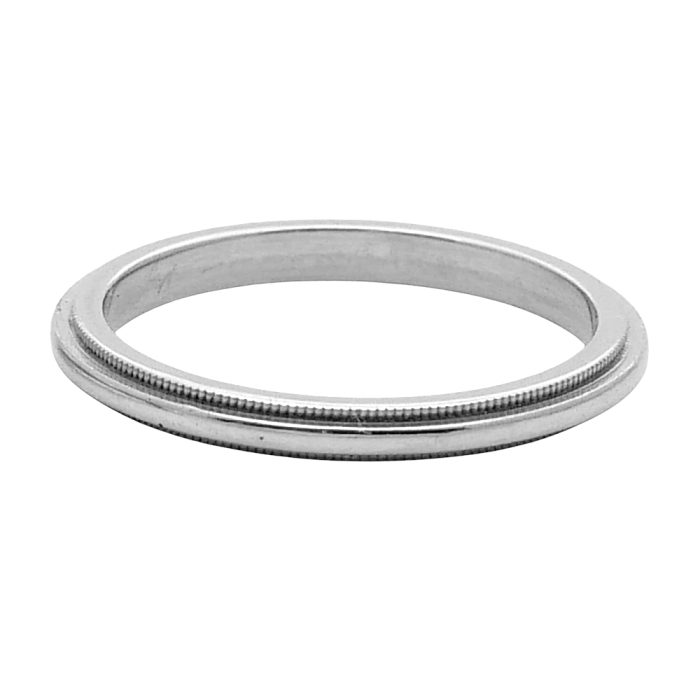 Vintage Tiffany Platinum Wedding Ring