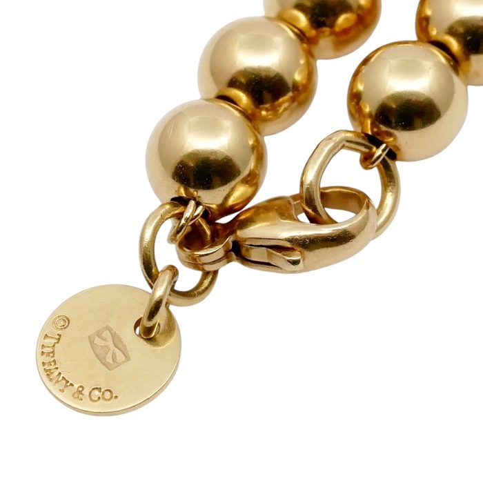 Tiffany & Co HardWear Ball Gold Necklace