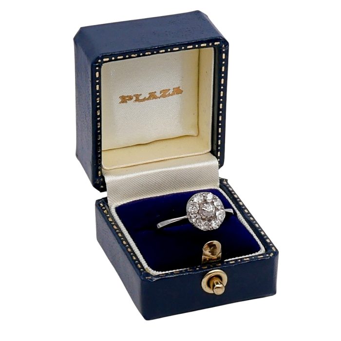 Antique Edwardian Diamond Halo Ring