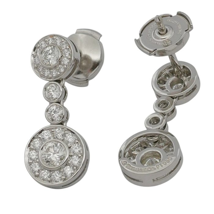 Tiffany & Co Diamond Circlet Earrings