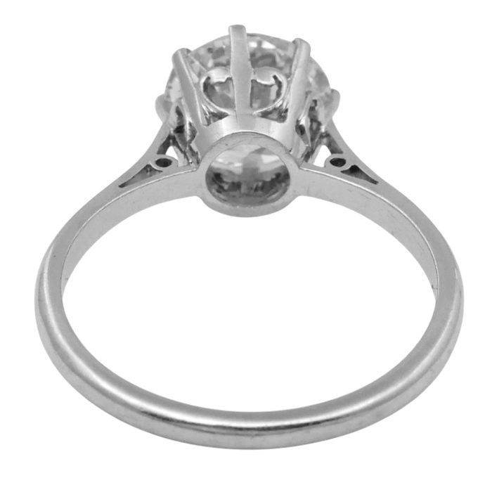 2.05ct Diamond Solitaire Platinum Ring