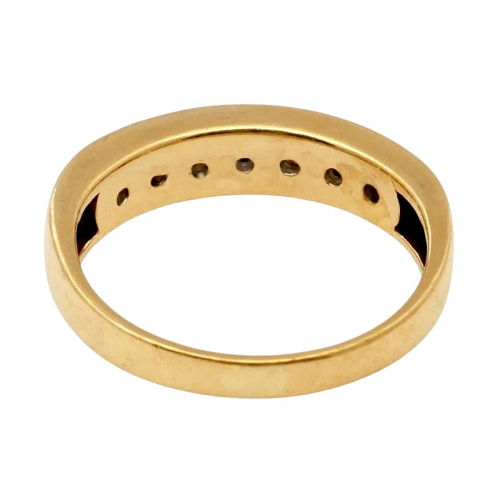 Vintage Diamond 18ct Gold Eternity Ring