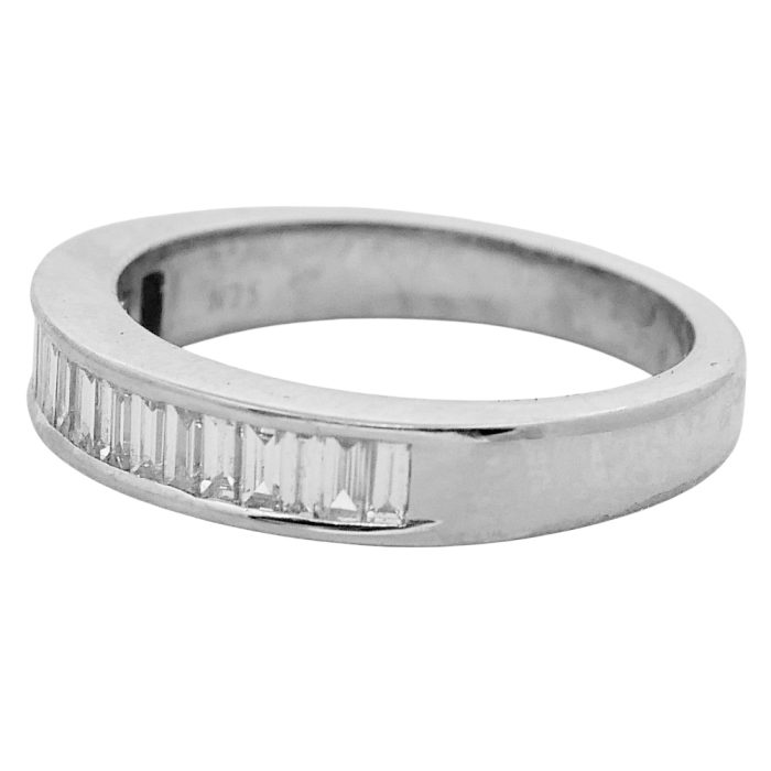 Vintage Diamond Baguette Eternity Ring