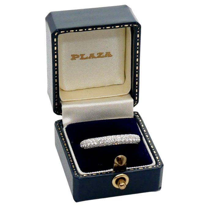 Three Row Diamond Full Eternity Ring