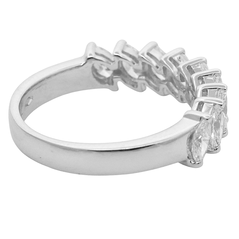 Vintage Marquise Diamond Eternity Ring 4 Vintage Marquise Diamond Eternity Ring