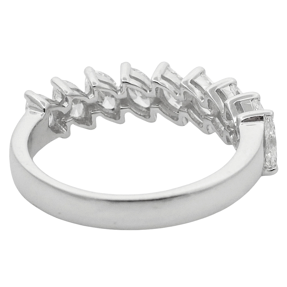 Vintage Marquise Diamond Eternity Ring 5 Vintage Marquise Diamond Eternity Ring