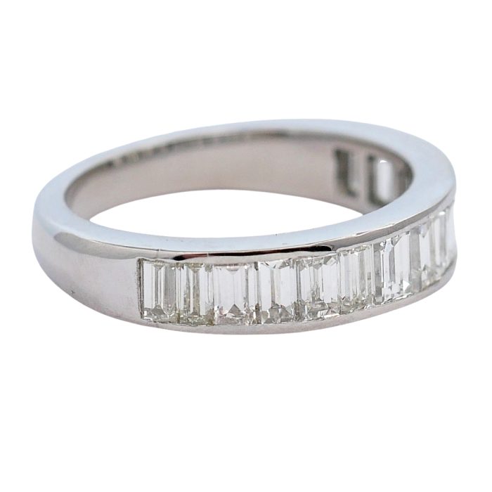 Baguette Diamond Platinum Eternity Ring