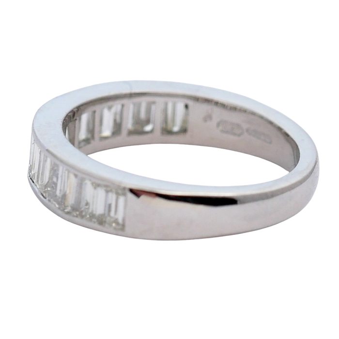 Baguette Diamond Platinum Eternity Ring