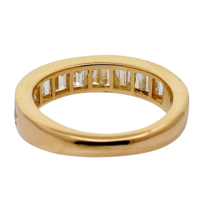 Baguette Diamond Gold Eternity Ring