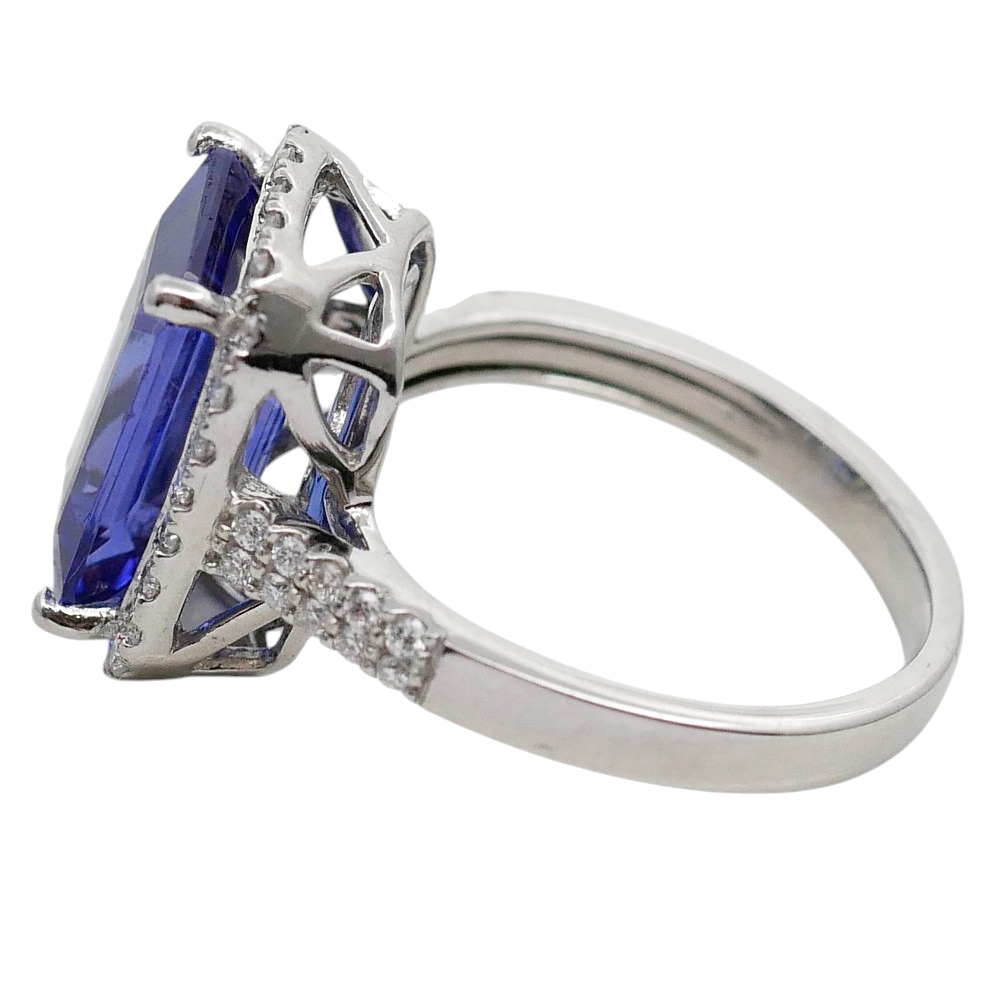Tanzanite Diamond Engagement Ring 5 Tanzanite Diamond Engagement Ring