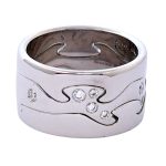 Georg Jensen Fusion Diamond Gold Ring