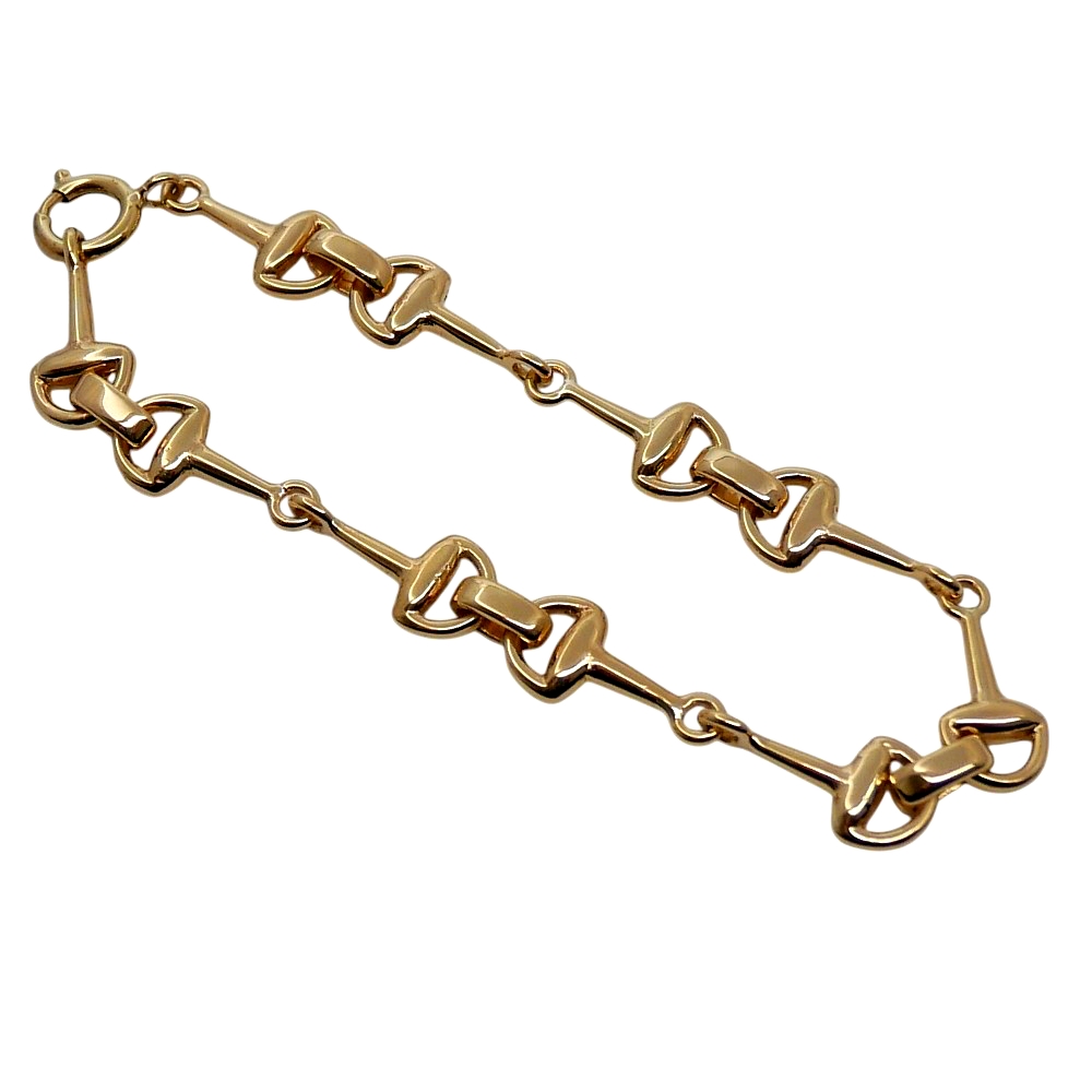 Vintage Gold Horsebit Bracelet 2 Vintage Gold Horsebit Bracelet