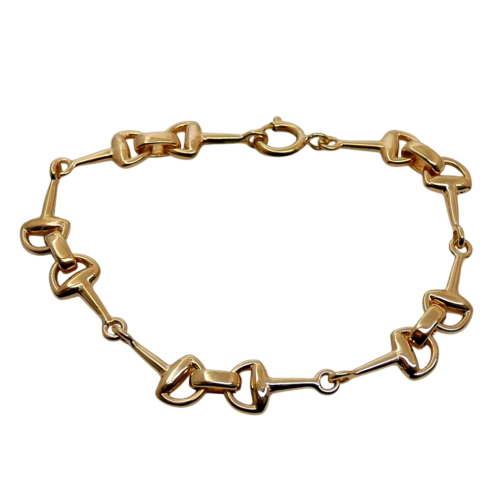 Vintage Gold Horsebit Bracelet 7 Vintage Gold Horsebit Bracelet