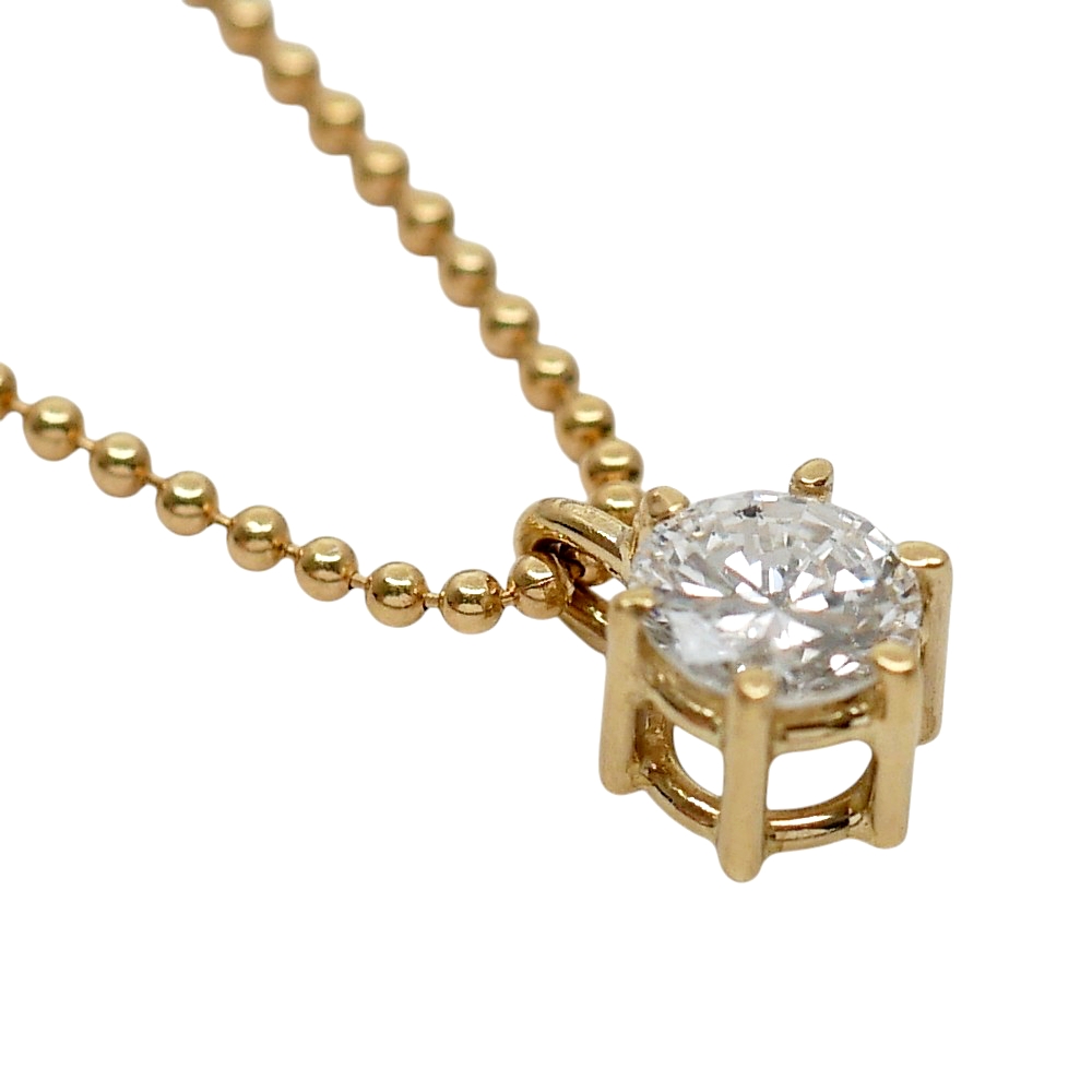 Vintage Solitaire Diamond Pendant 3 Vintage Solitaire Diamond Pendant