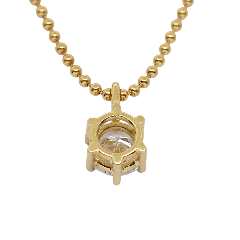 Vintage Solitaire Diamond Pendant 8 Vintage Solitaire Diamond Pendant
