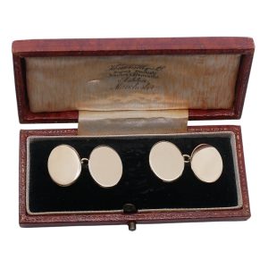 Vintage 9ct Gold Gentleman's Cufflinks